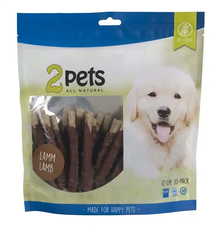 Reapris 2pets Tuggpinne mald, lamm, 12cm, 30-pack,