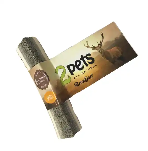 I lager 2pets Tugghorn kronhjort kluven
