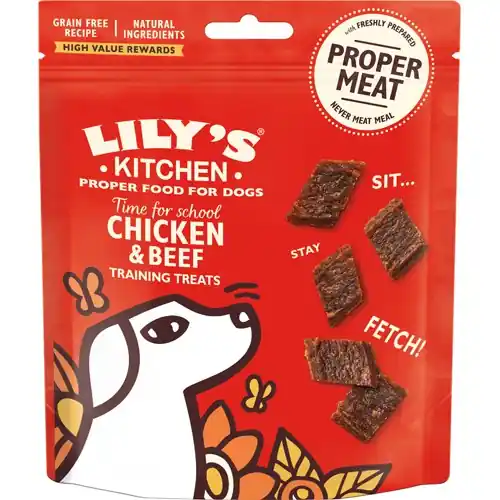 Lily‘s Kitchen Chicken & Beef Training Treats 70 g Köp nu