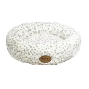 Sänkt pris Bädd ALANIS leopard grå Ø 45 cm
