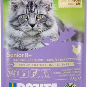 Billigare Bozita katt Senior 8+ Extra kyckling i sås 85 g