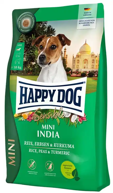Populärt val HappyDog Sensible Mini India Vegetarian