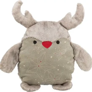 Xmas reindeer, fabric/plush 30 cm Sista chansen