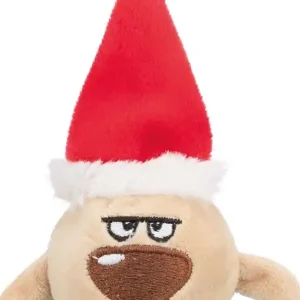 Xmas gnome, rattle ball, plush, ø 6 x 12 cm Begränsad tid