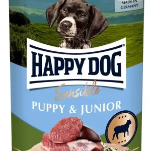 Expressleverans HappyDog konserv Puppy & Junior lamm & ris