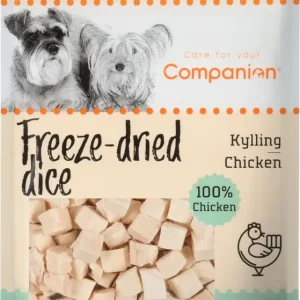 Begränsad tid Companion Freeze-dried Dice - kyckling 40 g