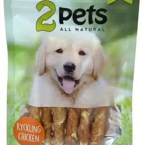 2pets Tuggpinne med kyckling 12cm 6-pack, 70g Billigare