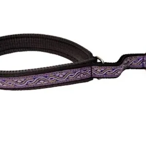 Kundfavorit Halvstryp neopren lila dekorband