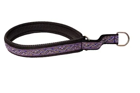 Kundfavorit Halvstryp neopren lila dekorband