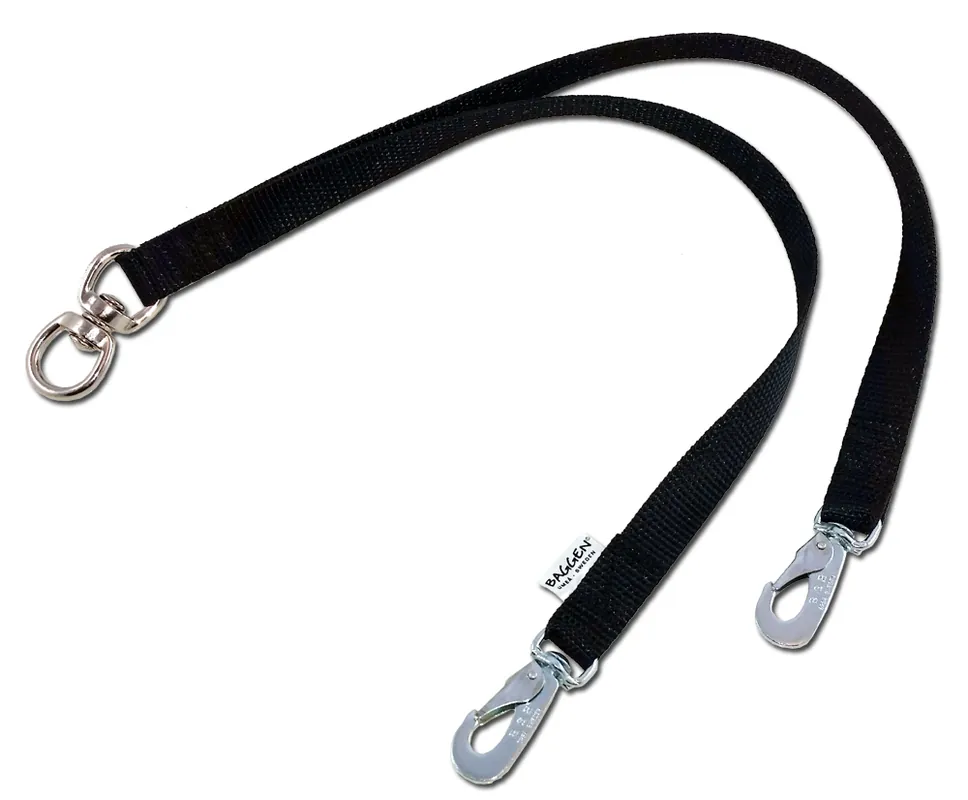 Baggen tvillingkoppel reflex, mindre hundar, svart Erbjudande