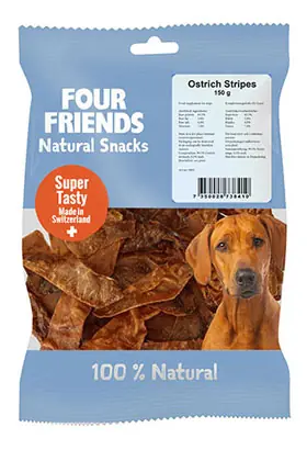 Begränsat erbjudande Four Friends Dog Ostrich Stripes
