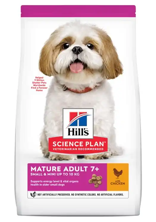 Hill‘s Canine Small & Mini Mature Chicken Nedsatt pris