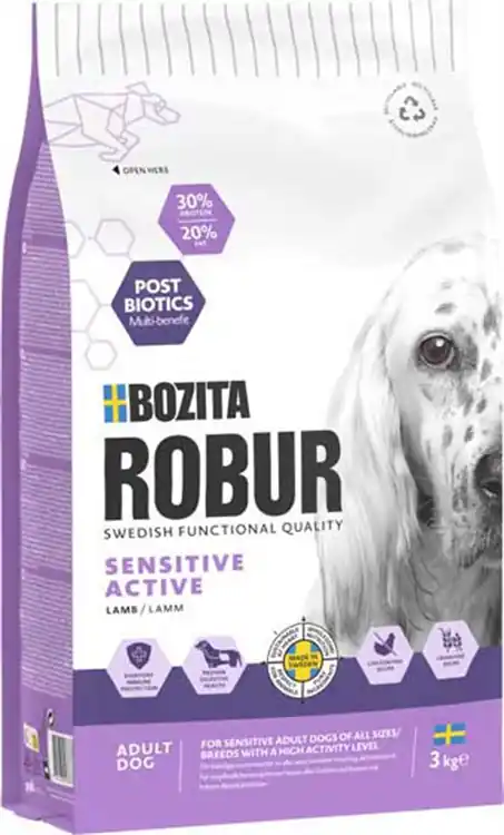Robur Adult Sensitive GrainFree Active Lamb Populärt val
