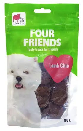 Lägg i varukorgen Four Friends Dog Lamb Chip