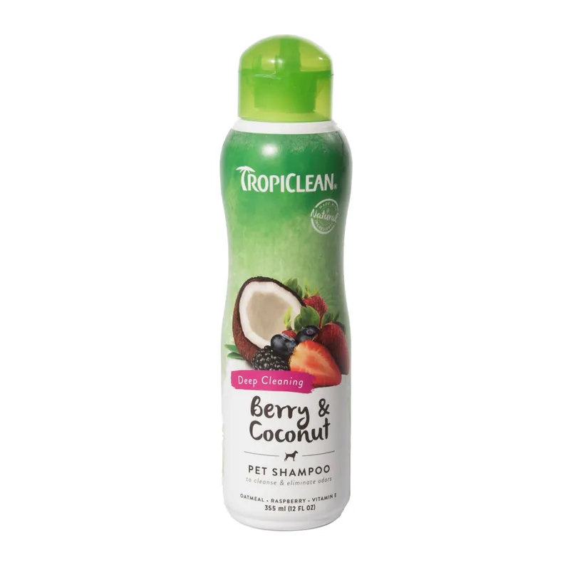 Nyhet Tropiclean Berry & Coconut schampo 355 ml