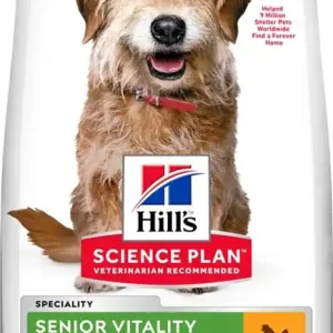Begränsat erbjudande Hill‘s Canine Senior Vitality Small & Mini Chicken