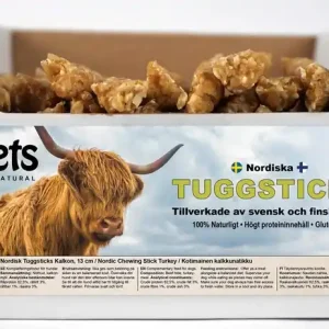 2pets Nordisk tuggsticks, kalkon, 13 cm Premium