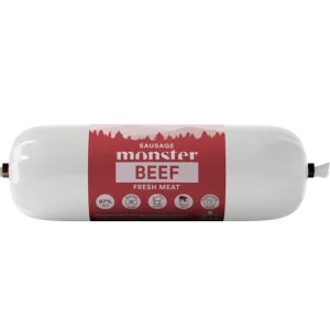Bästa pris Monster Dog Sausage Beef 400 g