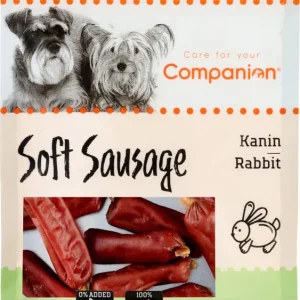 Utförsäljning Companion Soft Sausage, kanin 100 g