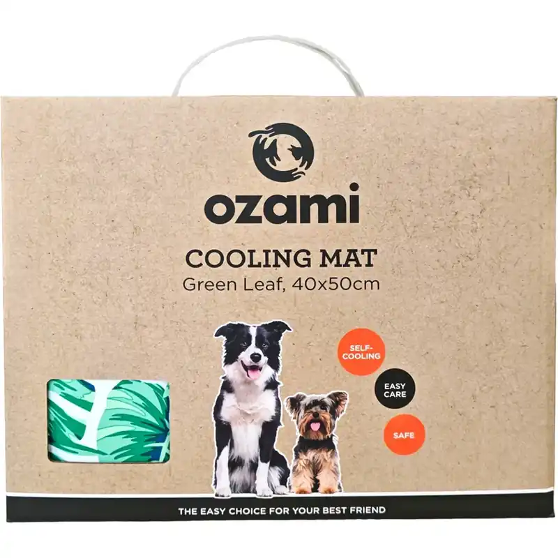 Bästa pris Ozami Cooling Mat Green Leaf 40x50 cm