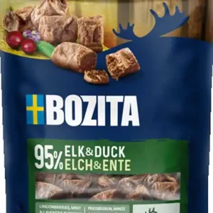 Billigare Bozita Snacks Meaty Bites Elk & Duck 70 g