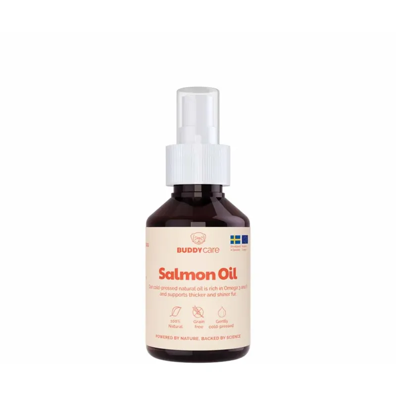 Buddy Care Salmon Oil 100 ml Snabb leverans