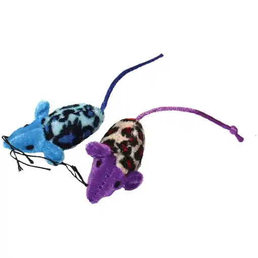 Rabatt Velourmöss fläckiga 6 cm