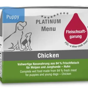Sänkt pris Platinum MENU Puppy Chicken 90 g