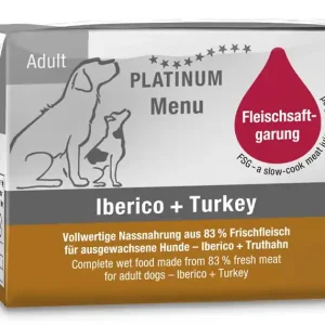 Erbjudandepris Platinum MENU Adult Iberico+Turkey 90 g