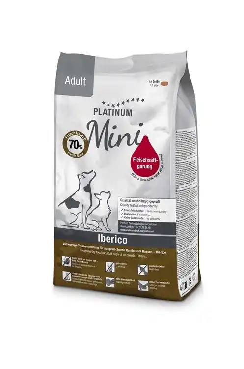 Rabatter Platinum Mini Adult Iberico+Greens 900 g