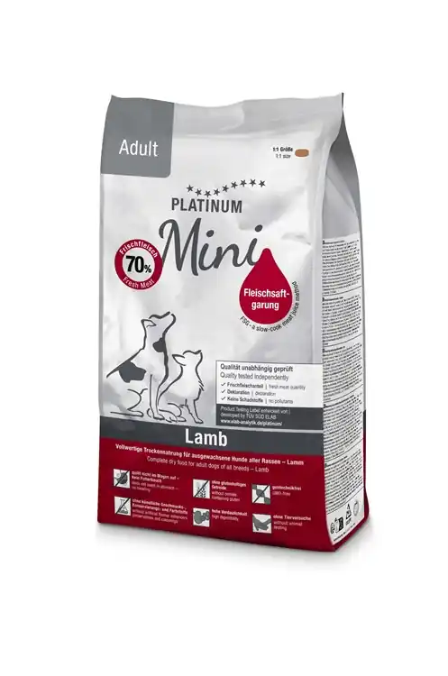 Nedsatt pris Platinum Mini Adult Lamb+Rice 900 g