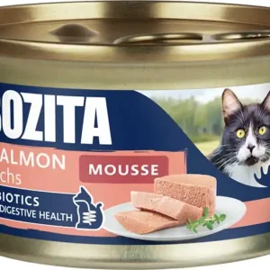 Rabatter Bozita katt Mousse MSC Salmon 85g