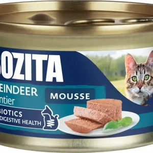 Snabb leverans Bozita katt Mousse Reindeer 85g