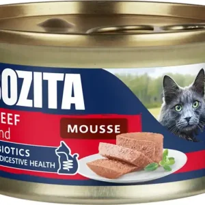 Bozita katt Mousse Beef 85g Billigare