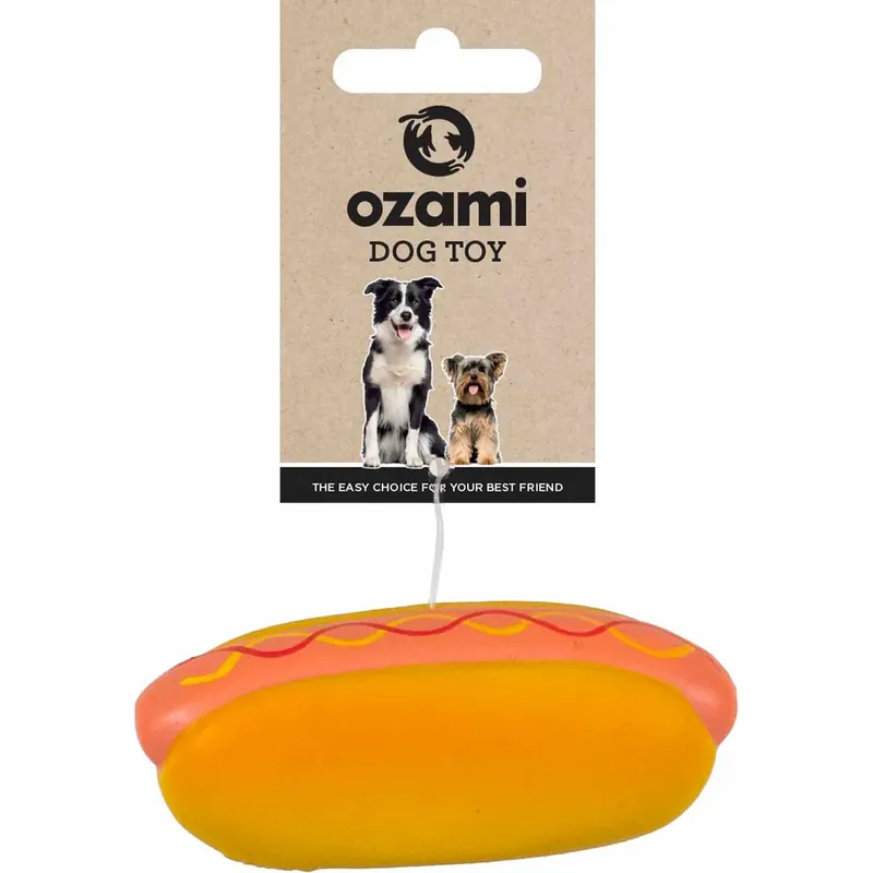 Billig Ozami Dog Hot Dog 9,5x3,6x4 cm Latex