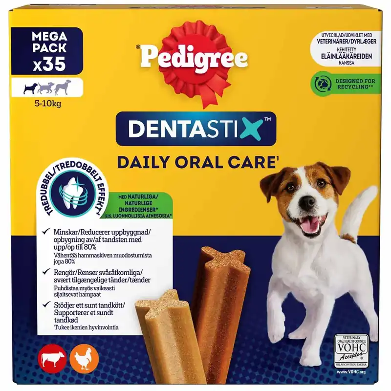 Pedigree Dentastix Small 440 gr / 35 st Begränsat antal