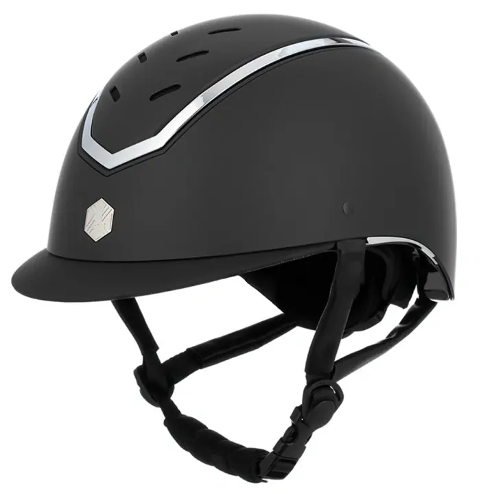 Billigare Ridhjälm Kylo Matte Svart/Silver