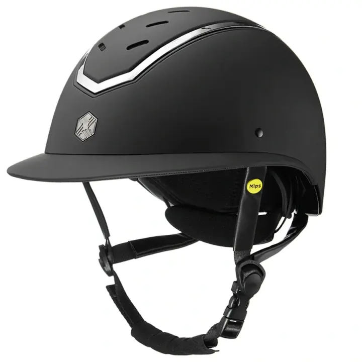 Beställ idag Ridhjälm MIPS Kylo Matte Wide Peak Svart/Silver
