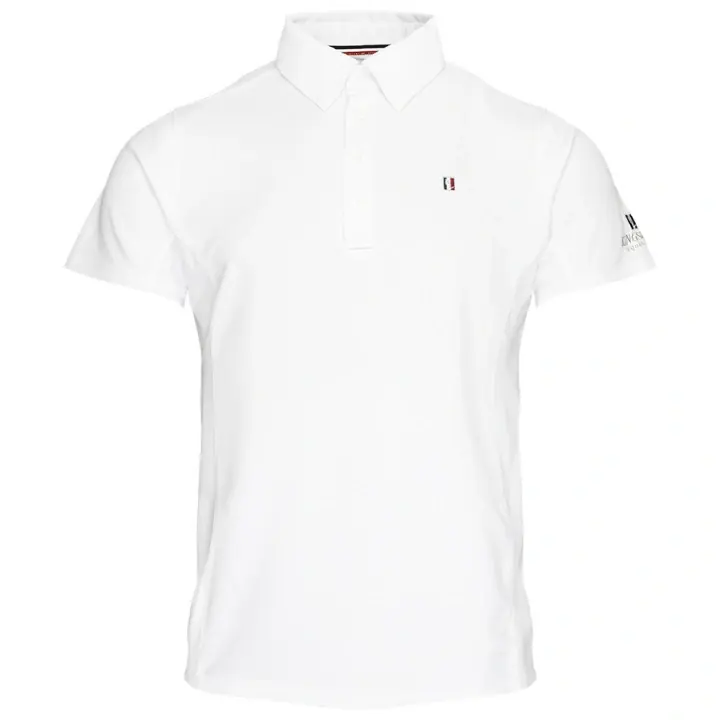 Tävlingströja Barn/Junior Classic Short Sleeve Boys Vit Fynd