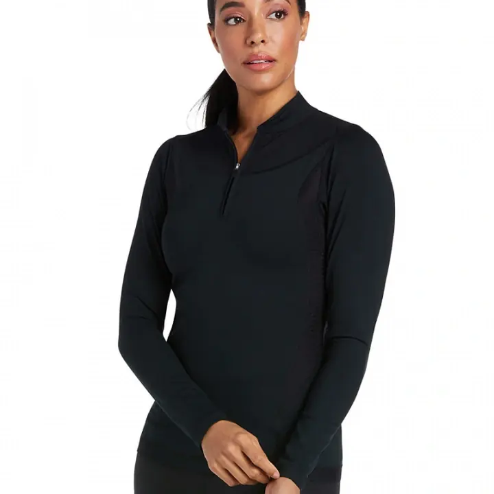 Premium Tröja Ascent 1/4 Zip Svart
