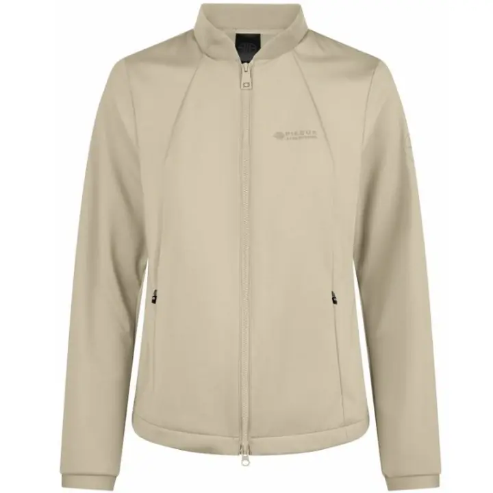 Fleecejacka Athleisure Beige Sista chansen