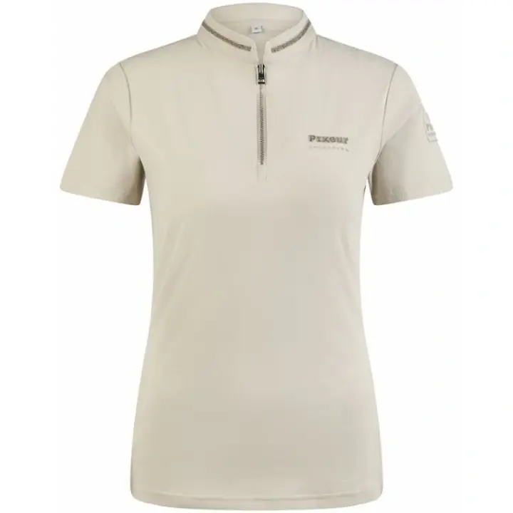 T-shirt Function Zip Selection Beige Expressleverans