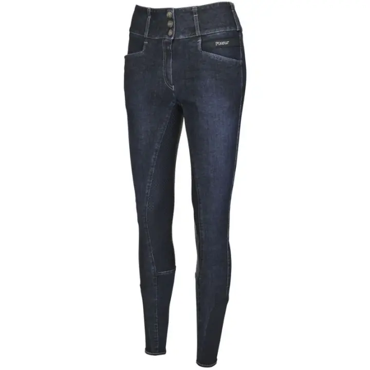 Begränsat antal Ridbyxor Candela DuraGrip Jeans FG Marinblå