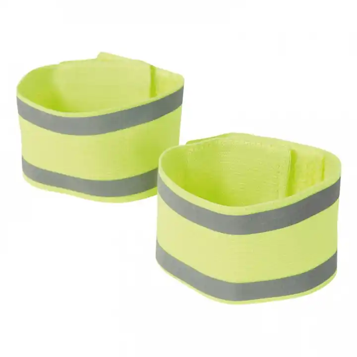Elastiskt Reflexband B‘Seen 2-pack HG Gul Rabatter