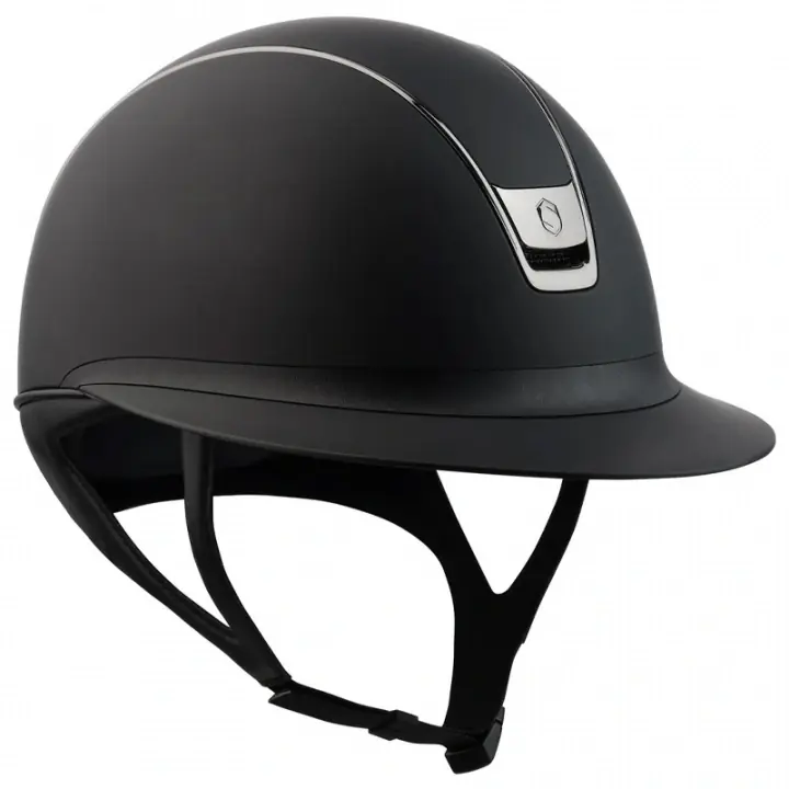 Populär Ridhjälm Miss Shield Shadowmatt 2.0 Black Chrome Svart