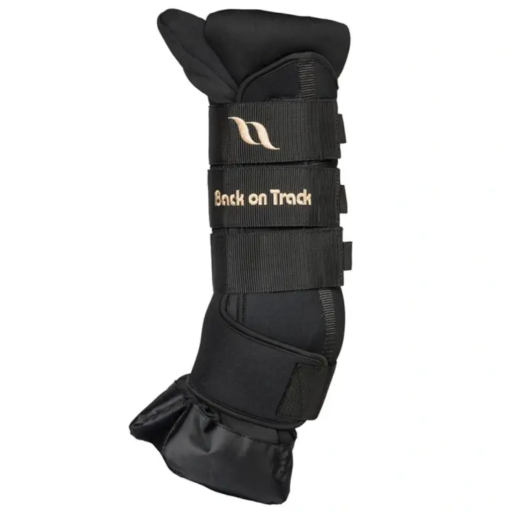Stallbandage Royal Quick Wraps Deluxe Svart/Svart Populärt val