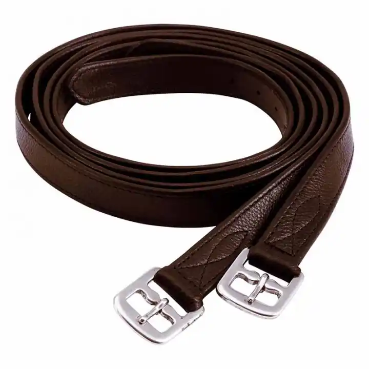 Säker betalning Stigläder Cheval 21mm HG Brun