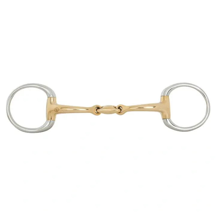 Snabb leverans Tredelat Eggbett Soft Contact Bradoon 12mm