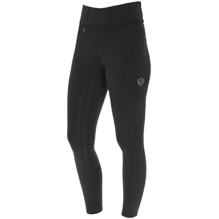 Köp online Ridtights Barn/Junior Compression Svart