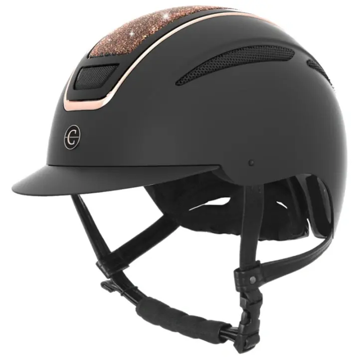 Snabb leverans Ridhjälm Elite Rose Gold Svart